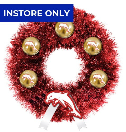 Dolphins Christmas Wreath