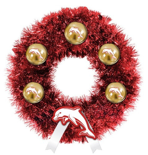 Dolphins Christmas Wreath