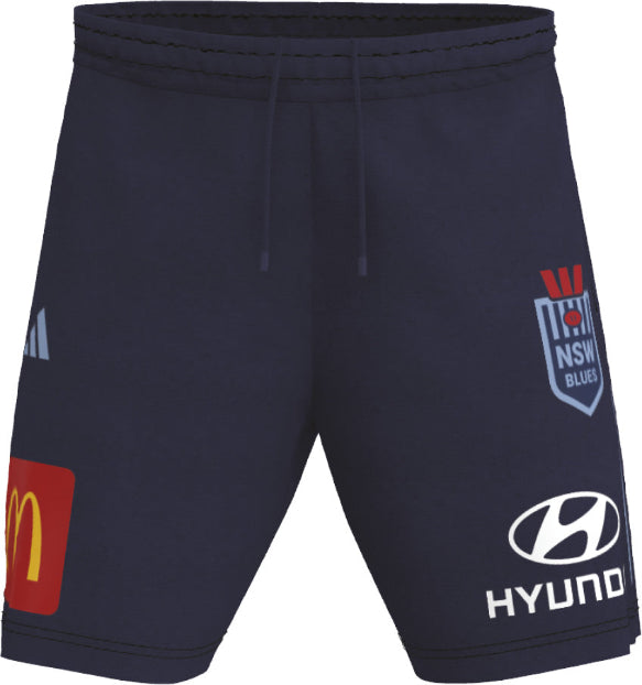 NSW Blues 2025 Kids Players Training Shorts