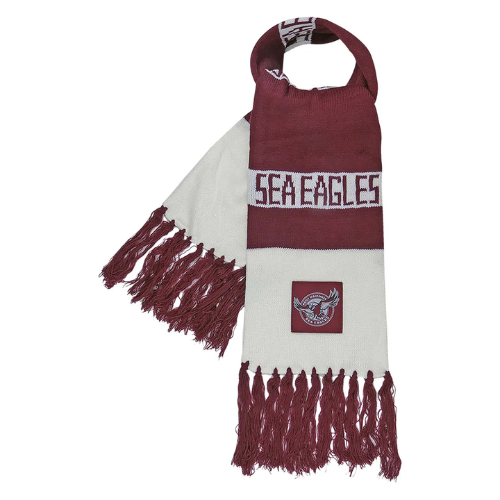 Manly Sea Eagles Traditional Scarf - Bar