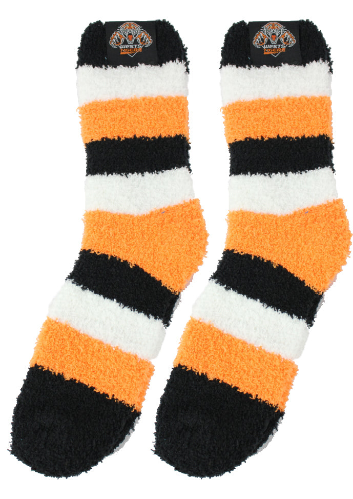 Wests Tigers Bed Socks