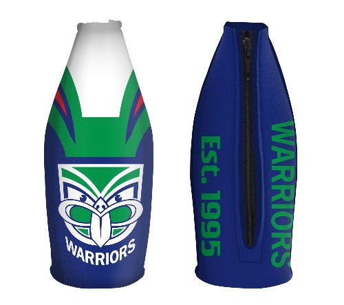 NZ Warriors Wine Bottle/Tallie Cooler