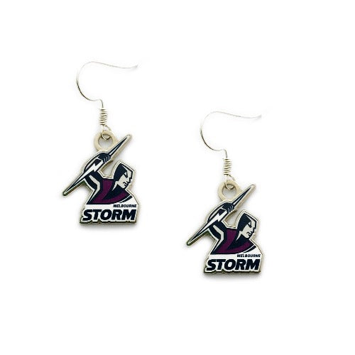 Melbourne Storm Logo Earrings