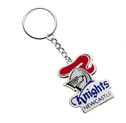 Newcastle Knights Keyring - Metal Logo