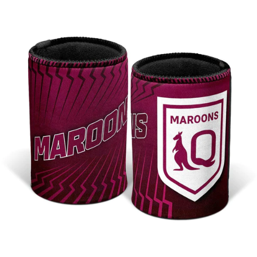 QLD Maroons Stubby Cooler - Logo