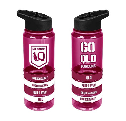 QLD Maroons Drink Bottle - Wristbands