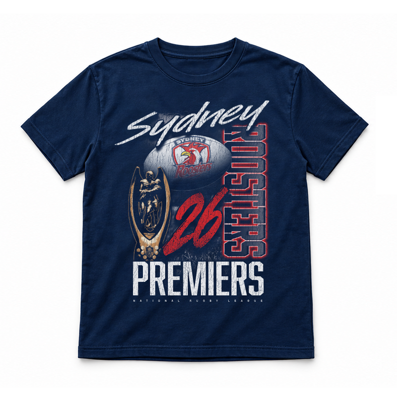 *PRE ORDER 18/12* Sydney Roosters 2026 Adults Premiers Shirt - Vintage