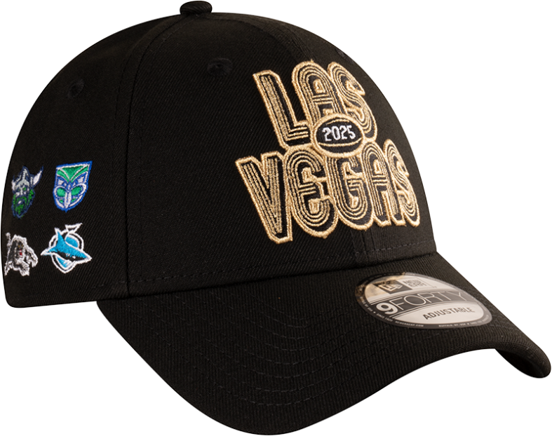 *PRE ORDER FEB* NRL Las Vegas 2025 9FORTY Cap - Black