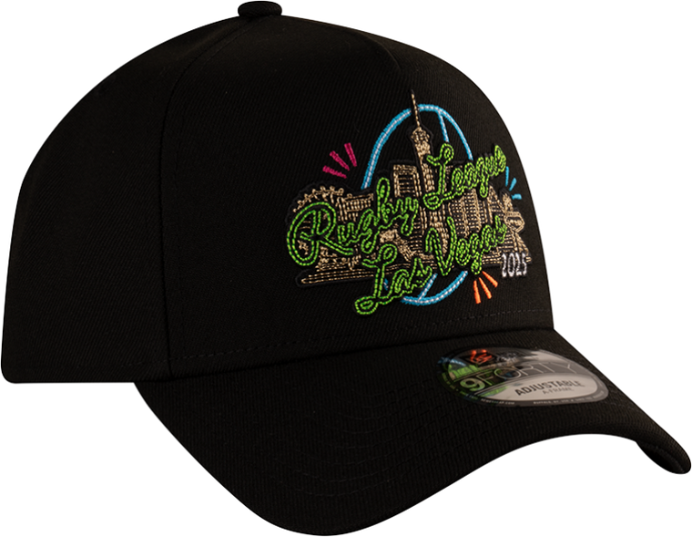 *PRE ORDER FEB* NRL Las Vegas 2025 9FORTY Cap - Neon Black