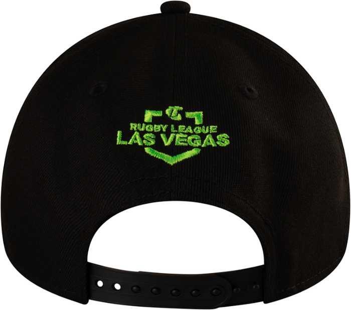 NRL Las Vegas 2025 9FORTY A-Frame Cap - Neon Black