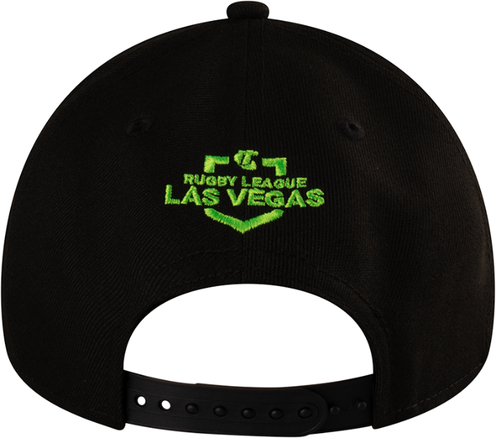 *PRE ORDER FEB* NRL Las Vegas 2025 9FORTY Cap - Neon Black