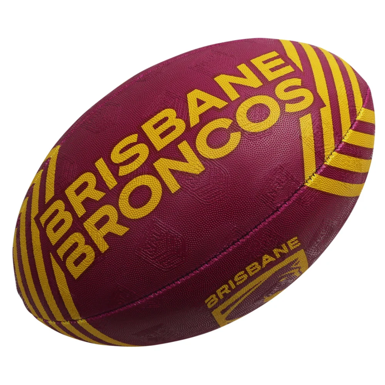 Brisbane Broncos Steeden Supporter Football - Large