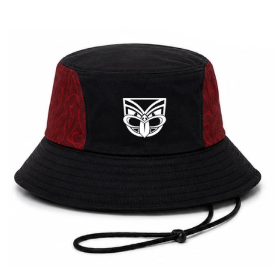 New Zealand Warriors 2026 Players Te Ārahi Indigenous Bucket Hat