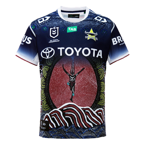 NRL North Queensland Cowboys Custom Name Number 2023 Home Jersey