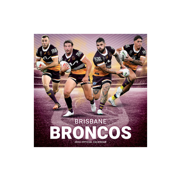 2024 Brisbane Broncos Calendar