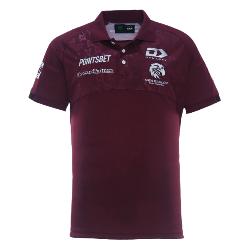 Manly Sea Eagles 2024 Mens Players Media Polo