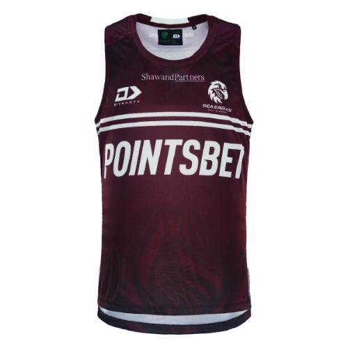 Manly Sea Eagles 2024 Mens Players Training Singlet