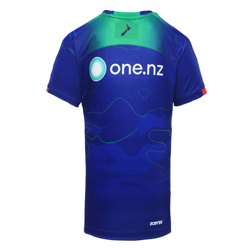 NZ Warriors 2024 Kids Players Training Shirt