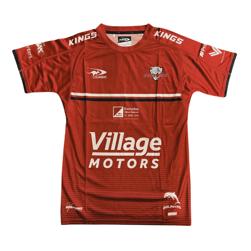 Redcliffe Dolphins 2024 Mens Players Training Shirt
