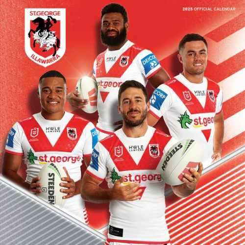 2025 St George Illawarra Dragons Calendar