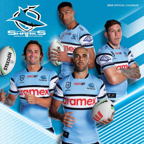 2025 Cronulla Sharks Calendar