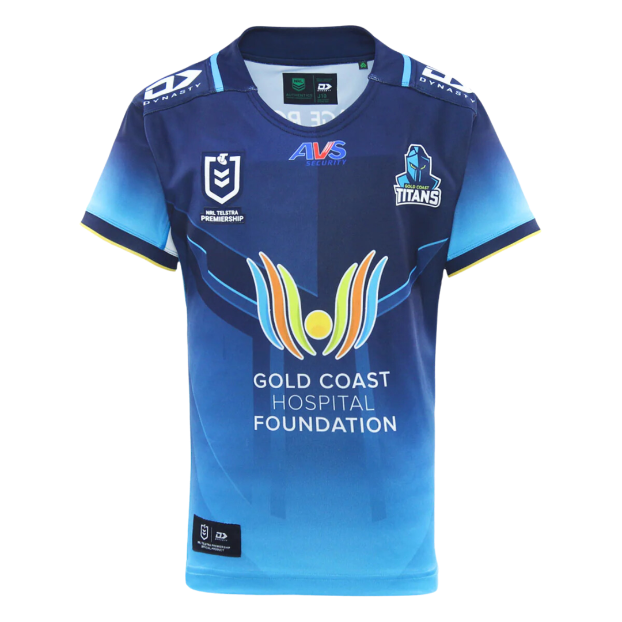 *PRE ORDER DEC* Gold Coast Titans 2025 Kids Home Jersey