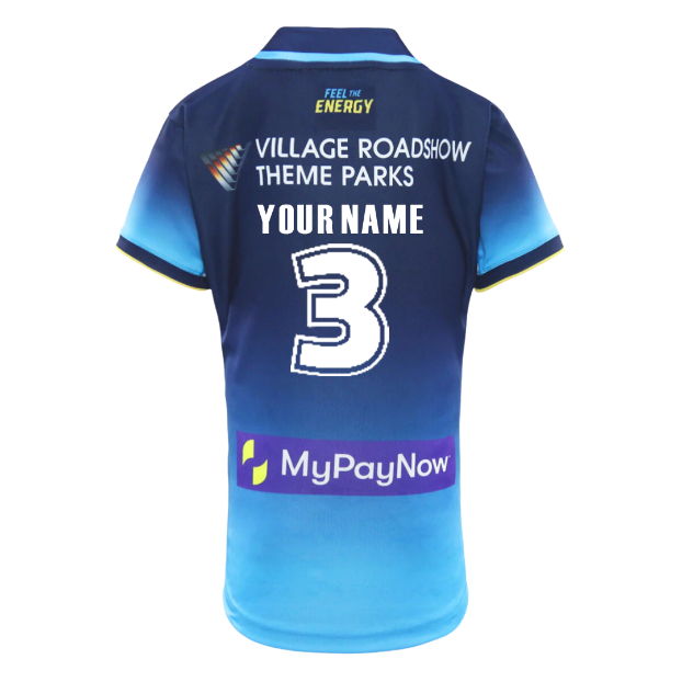 *PRE ORDER DEC* Gold Coast Titans 2025 Kids Home Jersey