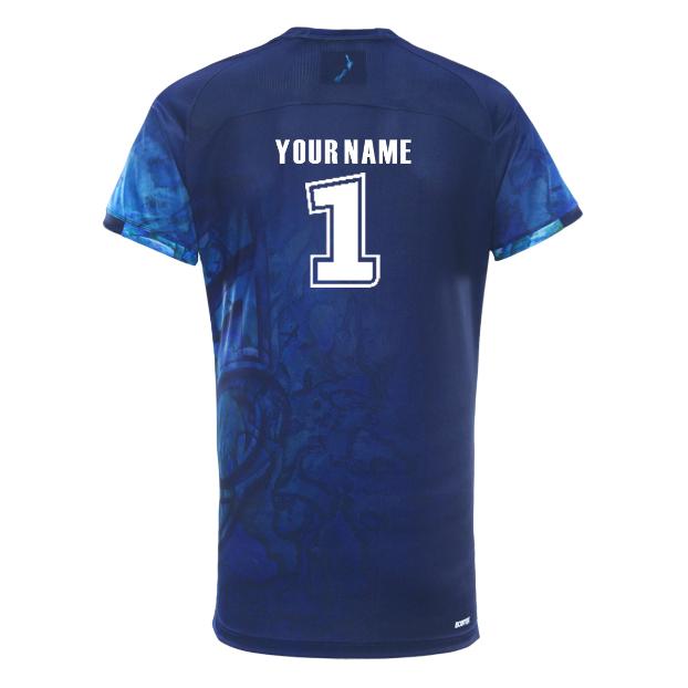 New Zealand Warriors 2025 Mens Players Warm Up Shirt