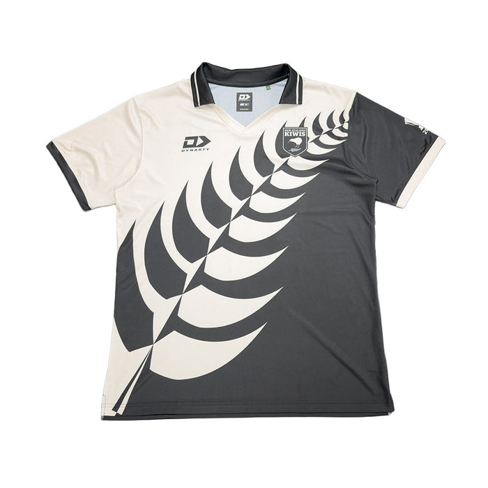 New Zealand Kiwis 2026 Rugby League World Cup Mens Players Captains Run Shirt
