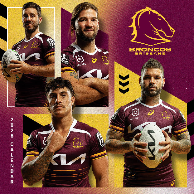 2026 Brisbane Broncos Calendar