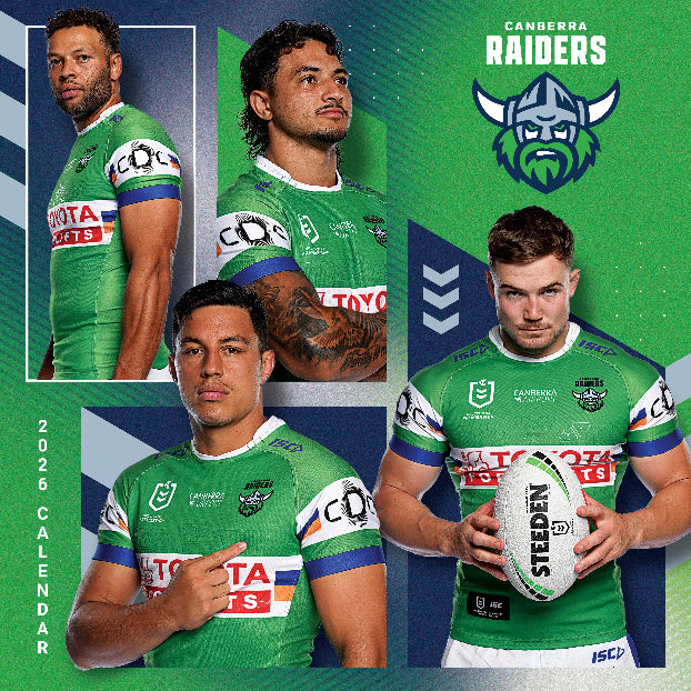 2026 Canberra Raiders Calendar