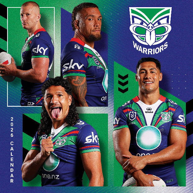 2026 New Zealand Warriors Calendar