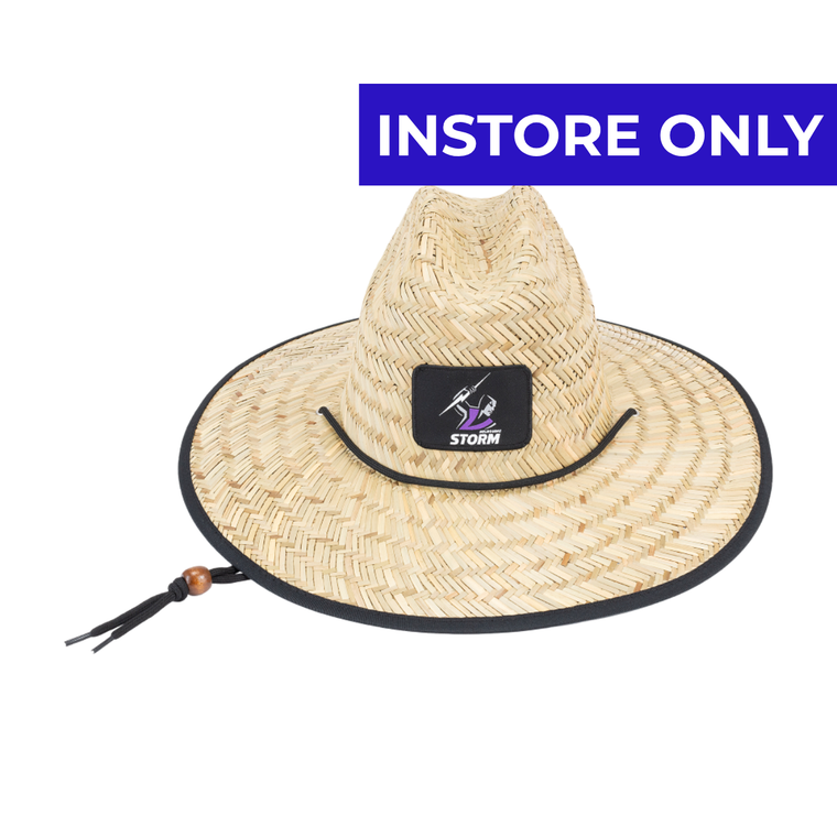 Melbourne Storm Straw Hat