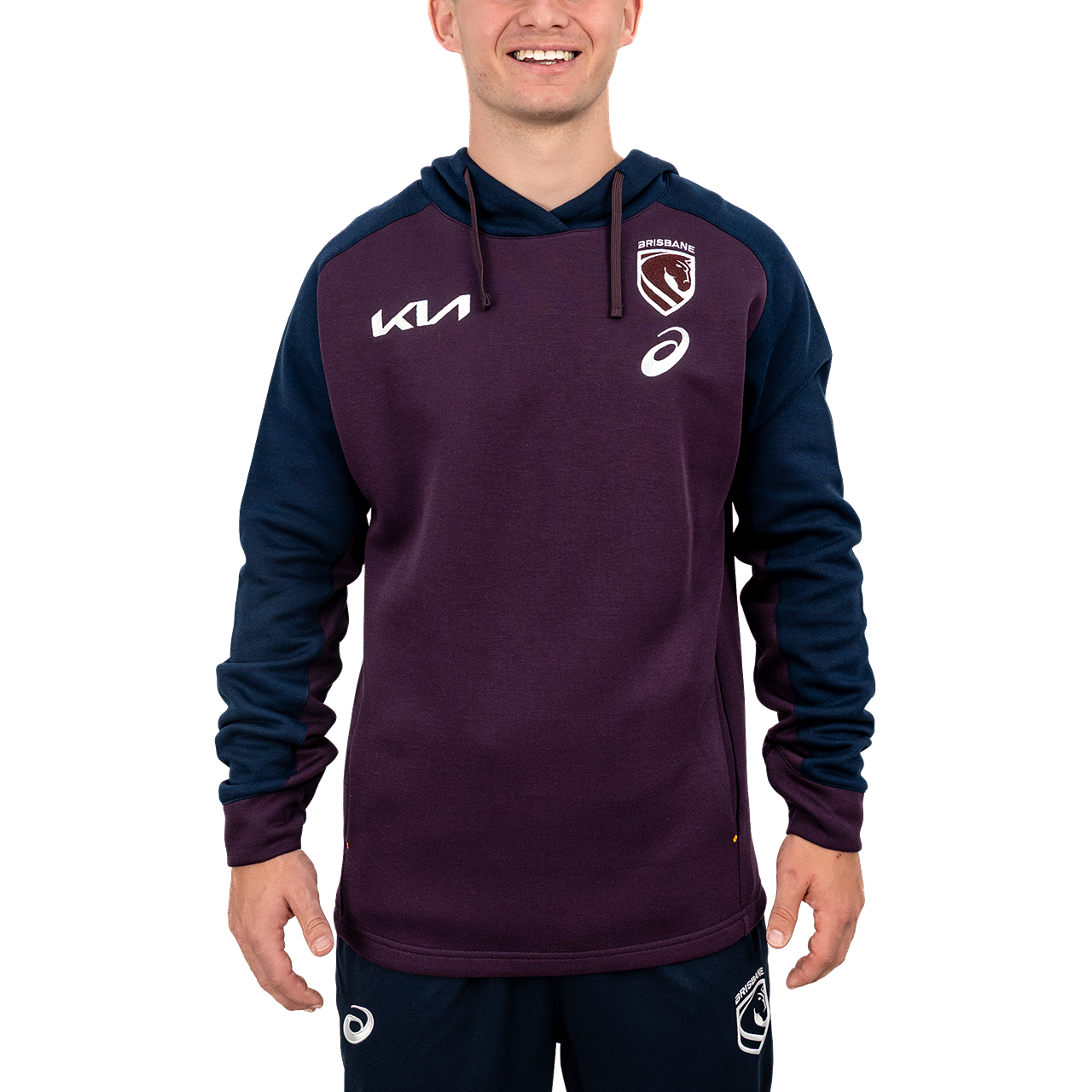 Brisbane Broncos 2026 Mens Team Hoodie