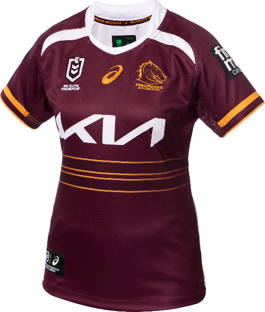 Brisbane Broncos 2025 Ladies Home Jersey