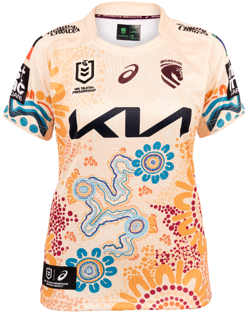 Brisbane Broncos 2026 Ladies Indigenous Jersey
