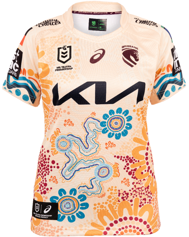 Brisbane Broncos 2026 Ladies Indigenous Jersey