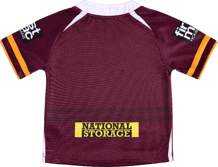 *PRE ORDER DEC* Brisbane Broncos 2025 Baby / Toddler Home Jersey