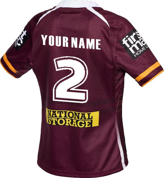 *PRE ORDER DEC* Brisbane Broncos 2025 Kids Home Jersey