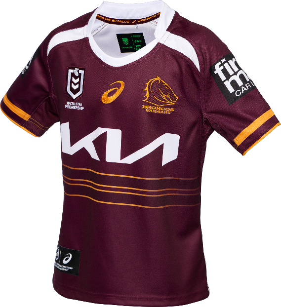 *PRE ORDER DEC* Brisbane Broncos 2025 Kids Home Jersey