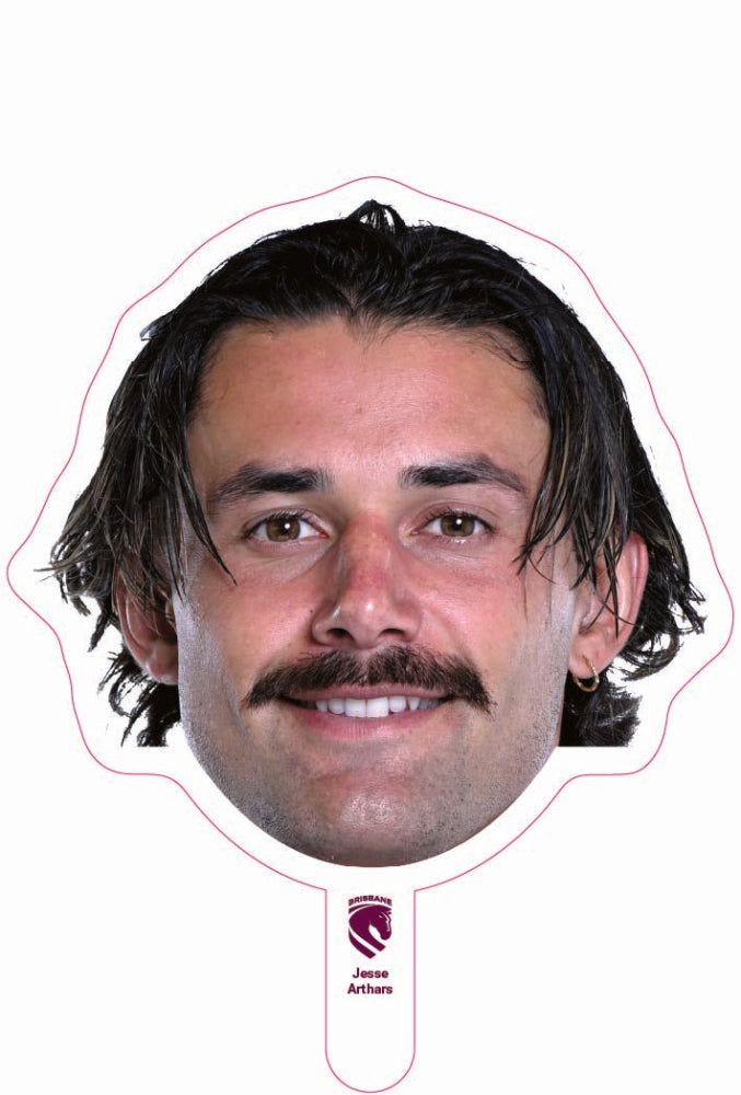 Brisbane Broncos Player Head Cutouts - SMALL