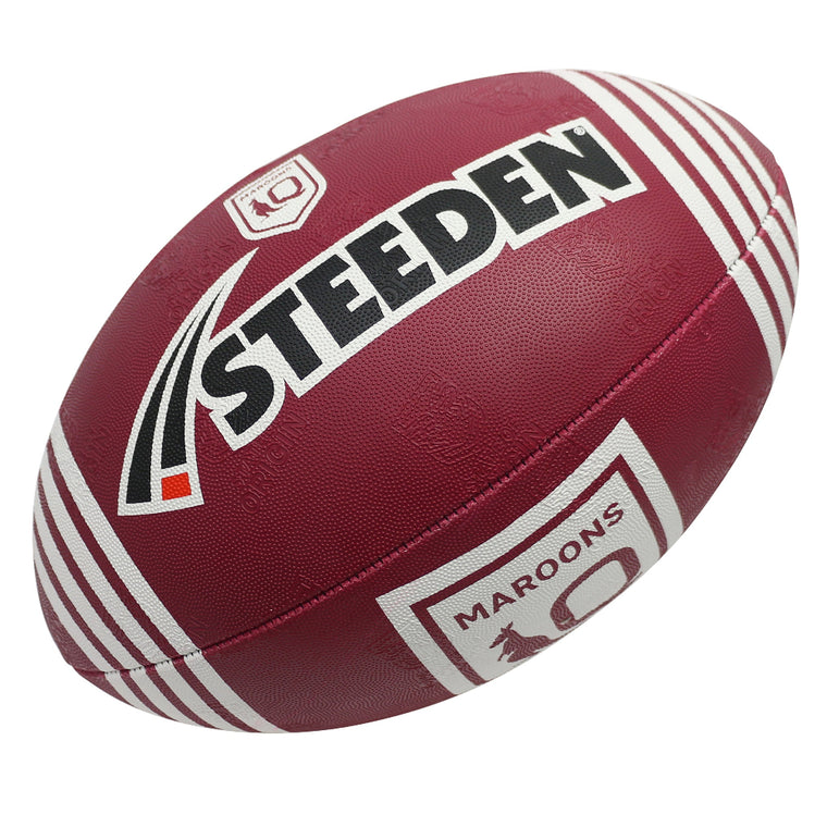QLD Maroons Steeden Supporter Football - Large