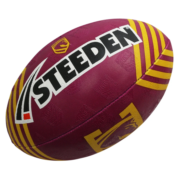 Brisbane Broncos Steeden Supporter Football - Small