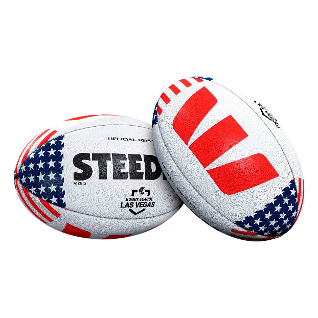 *PRE ORDER FEB* NRL Las Vegas 2025 Replica Steeden Football