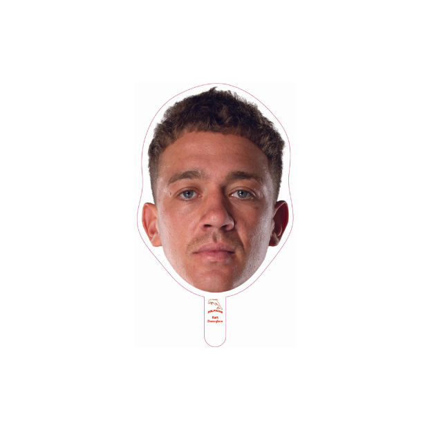 Dolphins Player Head Cutouts - SMALL