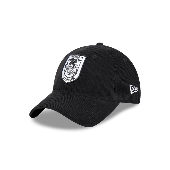 Canterbury Bulldogs 9TWENTY Corduroy Cap - Monochrome