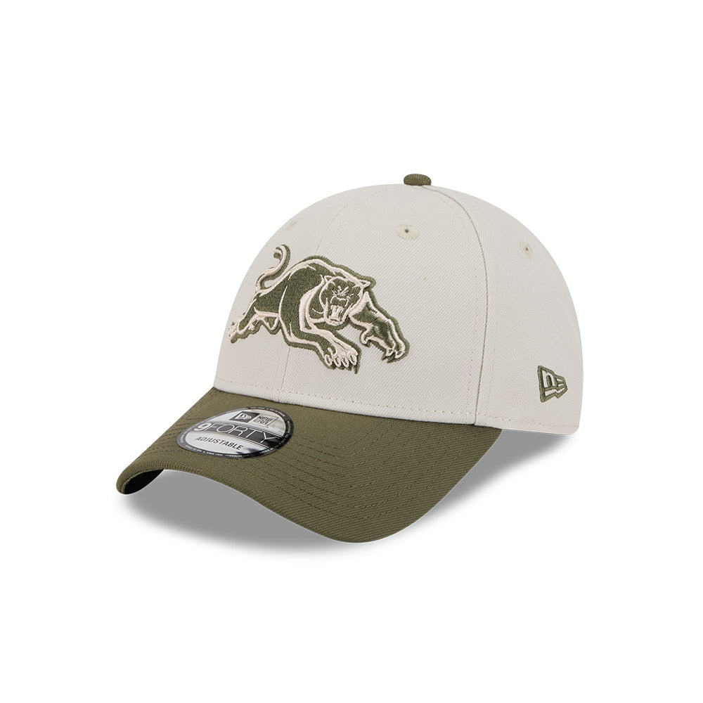 Penrith Panthers 9FORTY Cap - Olive