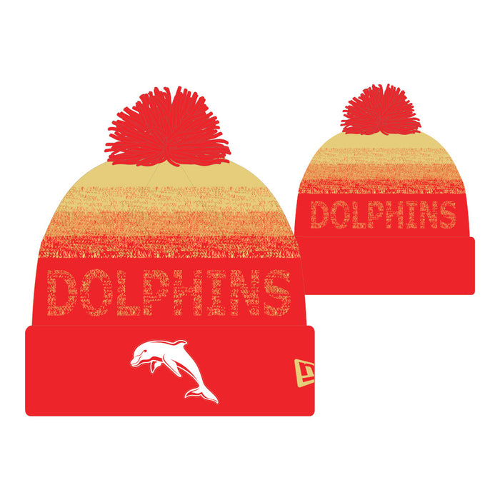 Dolphins New Era Beanie - Ombre