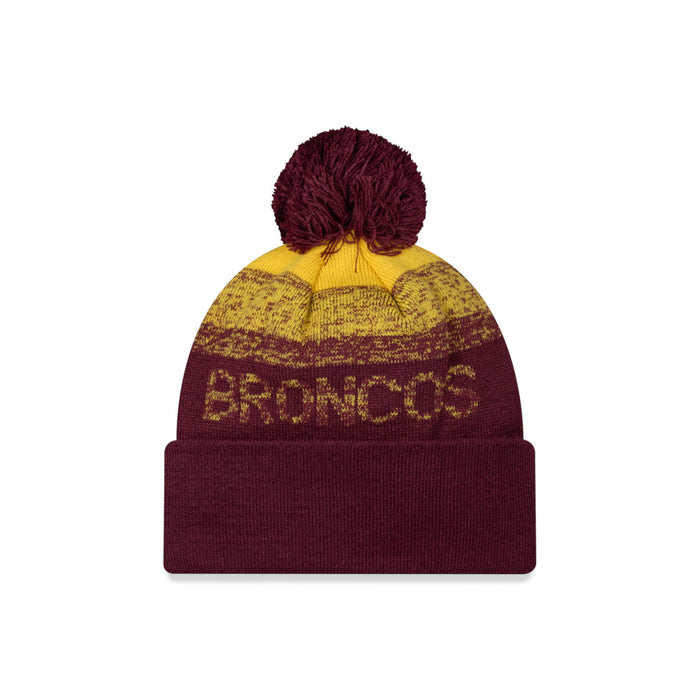 Brisbane Broncos New Era Beanie - Ombre