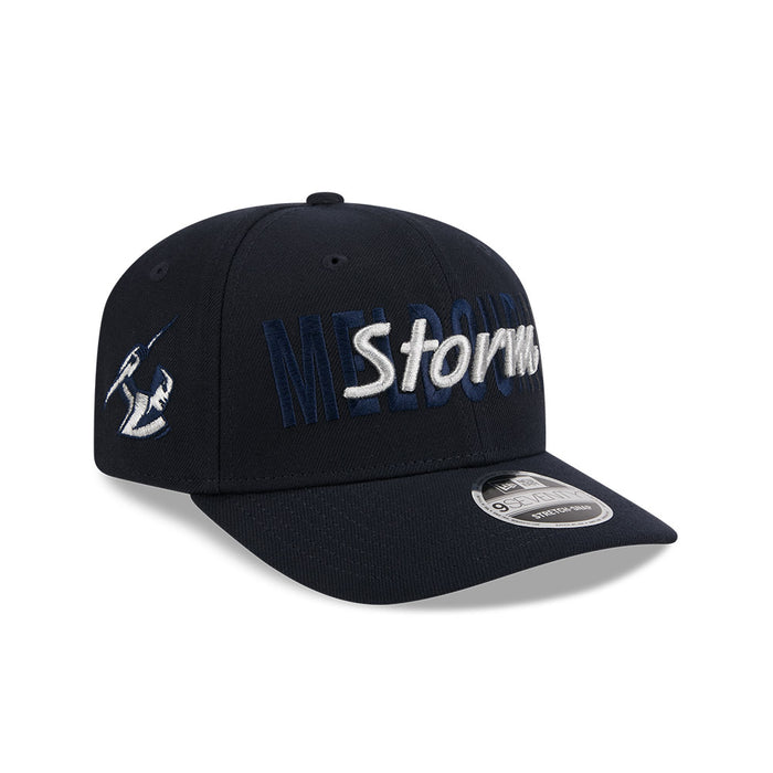 Melbourne Storm 9SEVENTY Snapback - Metallic